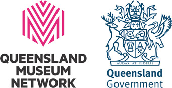 Logo for the Queensland Museum